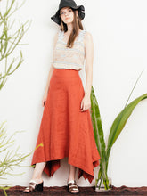 画像をギャラリービューアに読み込む, イレギュラーヘムラインスカート