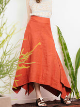 画像をギャラリービューアに読み込む, イレギュラーヘムラインスカート